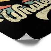 Poster Sauvez Le Rétro Des Baleines (Coin)