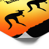 Poster Sauvez les animaux d'Australie (Coin)