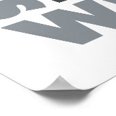 Poster Sauvez les baleines (Coin)