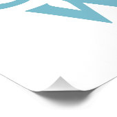 Poster Sauvez les baleines jolie esthétique rétro (Coin)