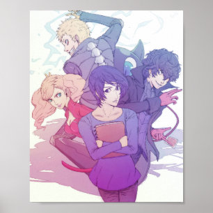 Poster Sauvons Yusuke ! Personnona 5 design