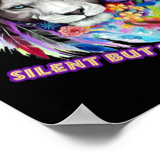 Poster Savage Lion Sticker  (Coin)