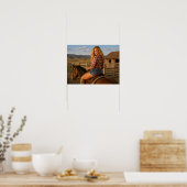 Poster Savannah Cole - Équitation (Cuisine)