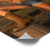 Poster Savannah Cole - Travailler Dur (Coin)