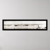 Poster Savannah, GA Docks Photo 1909 (Devant)