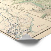 Poster Savannah, Ga et environs (Coin)