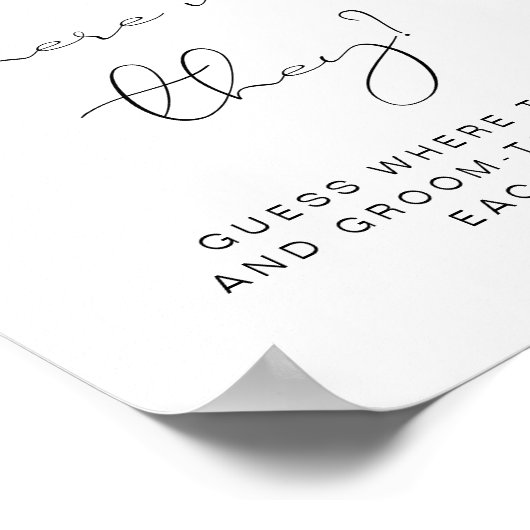 Poster SAVANNAH Peach Devinez Où Ils Étaient Fêtes des ma (Coin)