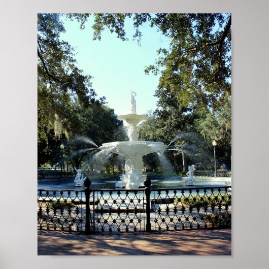 Poster Savannah Series : Fontaine (Devant)