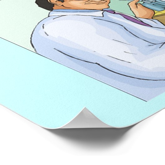 Poster savant efficace (Coin)