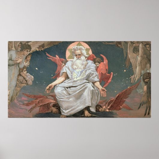 Poster Savaoph, Dieu le Père, 1885-1896 (Devant)