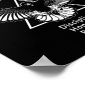 Poster Savate French Kickboxing Eagle  (Coin)