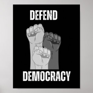 Poster Save Democracy 2025 Design 2