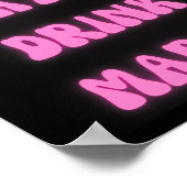 Poster Save Water Magrès Parti Mexicain (Coin)