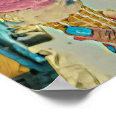 Poster Saveur de crème glacée (Coin)