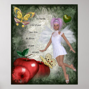 Poster Saveurs de votre heart_greenheart