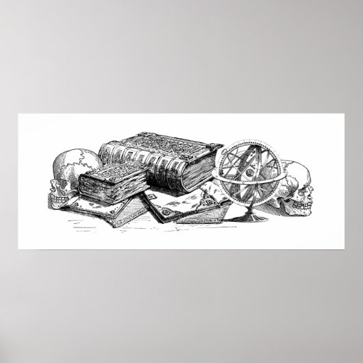 Poster Savoir et décès Imprimer (Devant)