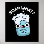 Poster Savon Ce Drôle Soap Pun Soap Dark BG (Devant)