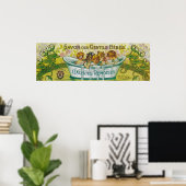 Poster Savon Des Gentils Étiquette de savon Bebes (Bureau à domicile)
