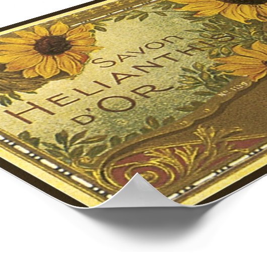 Poster Savon Helianthis (Coin)