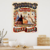 Poster Savon hygiénique pour les dobbins (Cuisine)