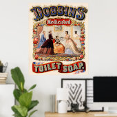 Poster Savon hygiénique pour les dobbins (Bureau à domicile)