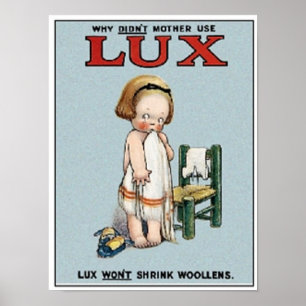 Poster Savon Lux