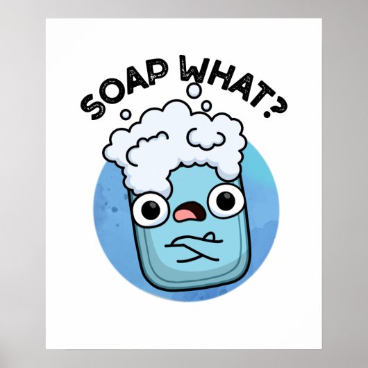 Poster Savon Quel Amusant Soap Pun (Devant)