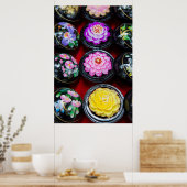 Poster Savon sculpté au marché (Cuisine)