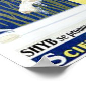 Poster Savon Shyb Science, Hygiène, Beauté (Coin)