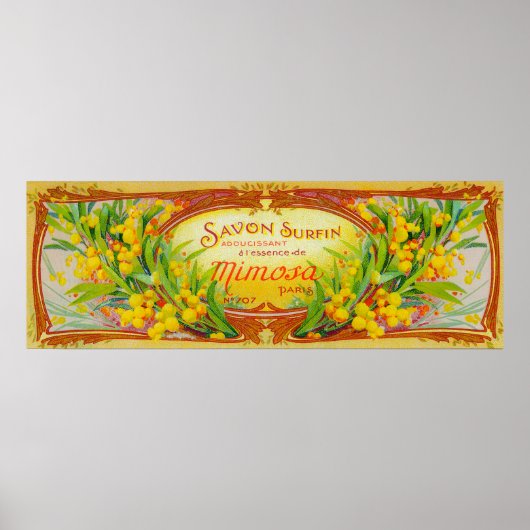 Poster Savon Surfin Soap LabelParis, France (Devant)