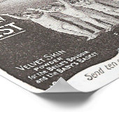 Poster Savon Velvet Skin (Coin)