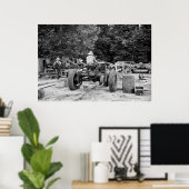 Poster Sawmill Workhorse, 1936 (Bureau à domicile)