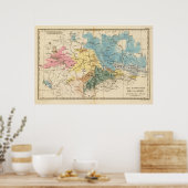 Poster Saxe mineralogique (Cuisine)