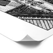 Poster Saxophone (Coin)