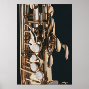 Poster Saxophone
