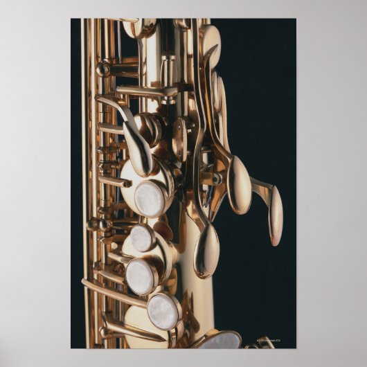 Poster Saxophone (Devant)