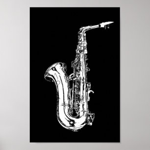 Poster Saxophone