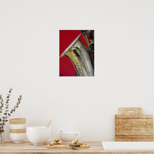 Poster Saxophone (Cuisine)