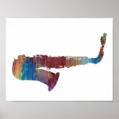 Poster Saxophone (Devant)