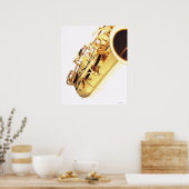 Poster Saxophone 3 (Cuisine)