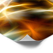 Poster Saxophone - Fractal (Coin)