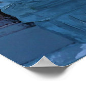 Poster Saxophone Ice Sculpture, Québec, Canada (Coin)