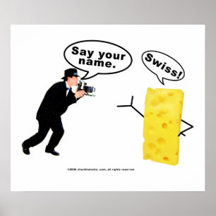 POSTER SAY CHEESE