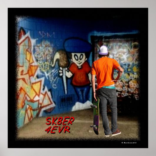 POSTER SBA105P.SK8ER 4EVR. (Devant)