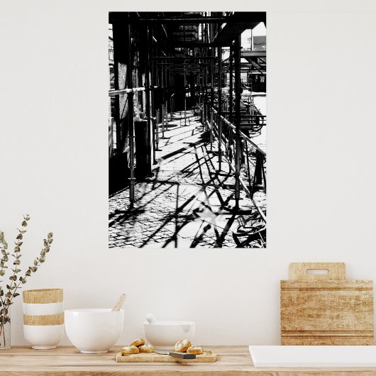 Poster Scaffolding (Cuisine)