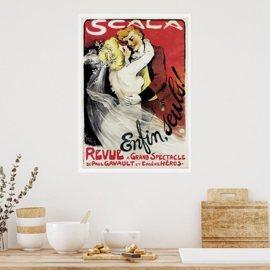 Poster Scala ~ Enfin, réservé ! (Cuisine)