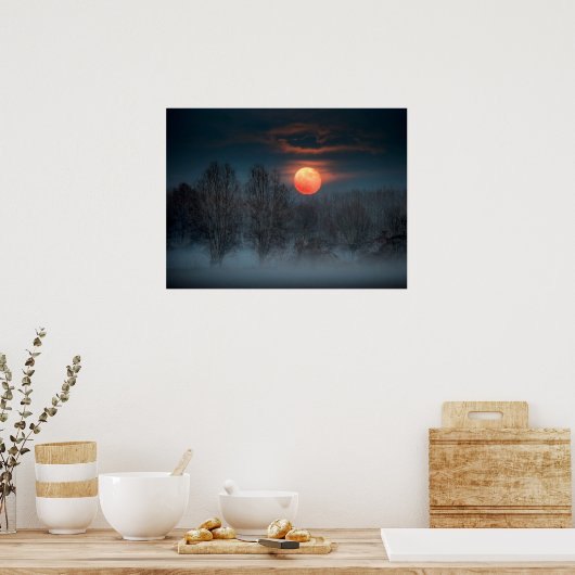 Poster Scalenghe en Piémont, Italie (Cuisine)
