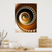 Poster Scales chatoyantes (Cuisine)