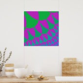 Poster Scales de dragon vert (Cuisine)
