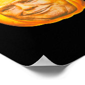 Poster Scandale Trumpkin Citrouille Halloween Conception  (Coin)